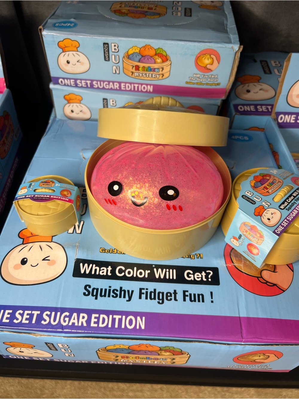 Jumbo squashy glitter Orby‘s